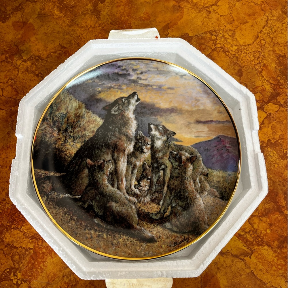 Franklin Mint heirloom collectors plate